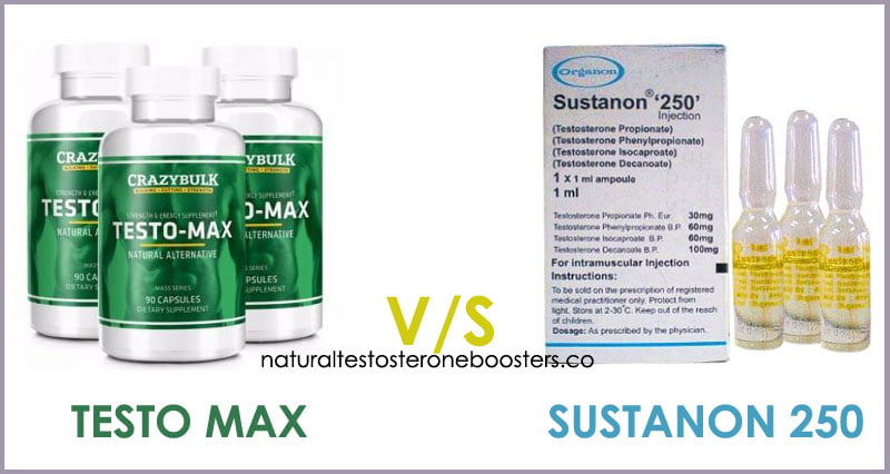 Testo Max HD or Sustanon 250 testosterone booster